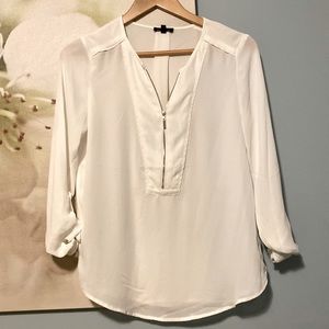 Dynamite white blouse